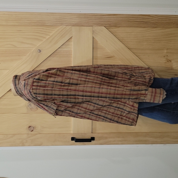 Wrangler Retro | 100% Cotton Plaid Button Up Shirt | XL - Picture 6 of 11